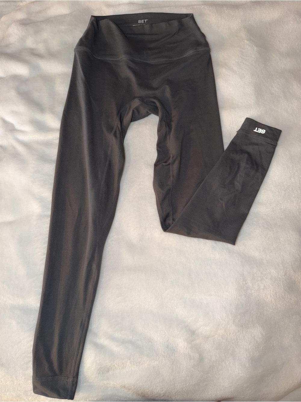 SET Active Black High-Rise Performance Leggings
